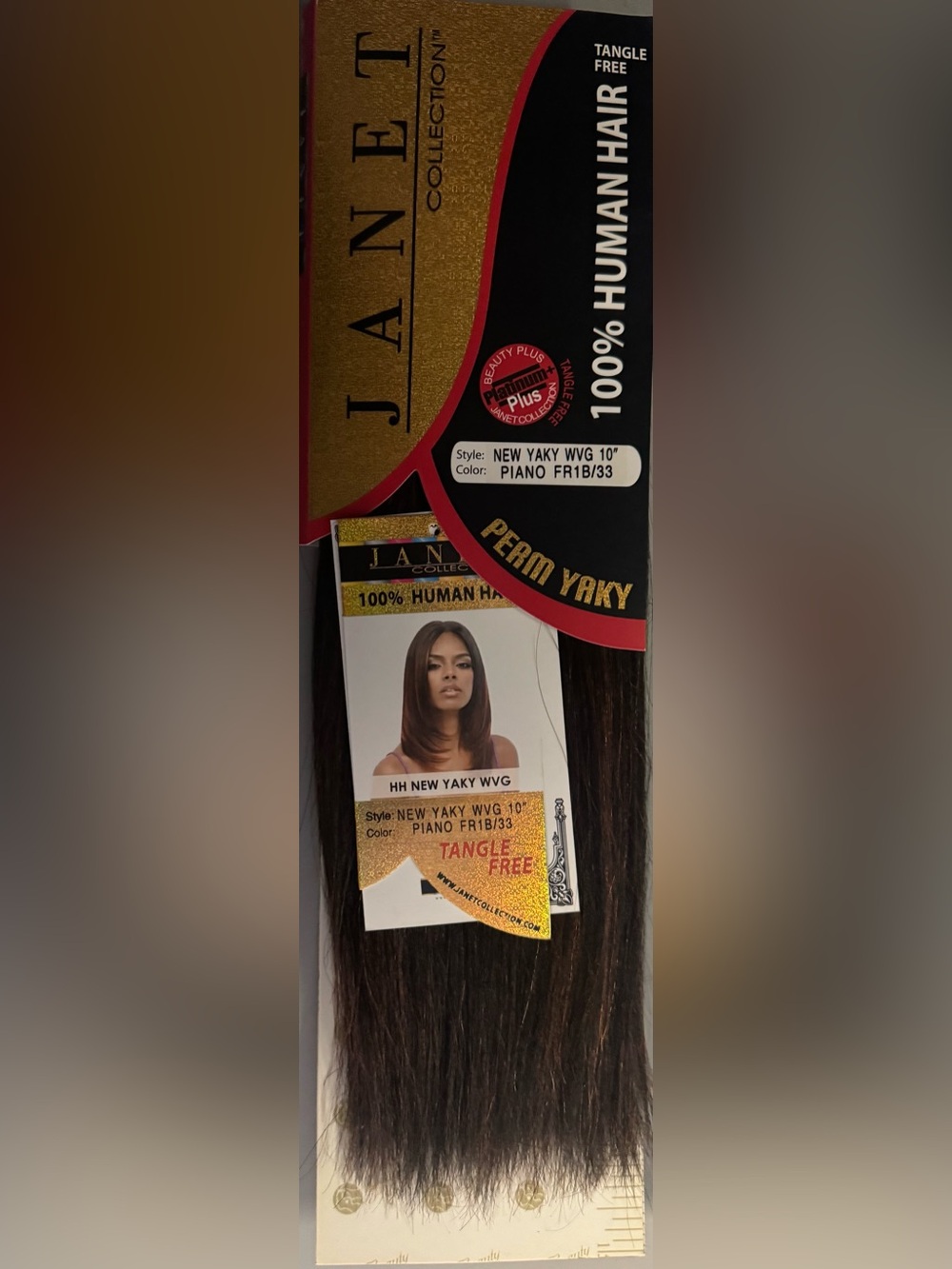 Janet Collection. 100% human hair. New Yaky. Perm yaky. 🌰